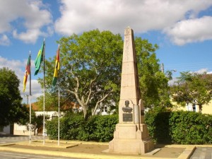 Monumento em homenagem ao líder farroupilha e primeiro Presidente da República Riograndense, General Bento Gonçalves, em Piratini-Rs
