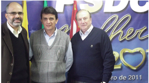 Dr. Welinton Andrade Silva, Vagner Pelonha e Jose Maria Eymael