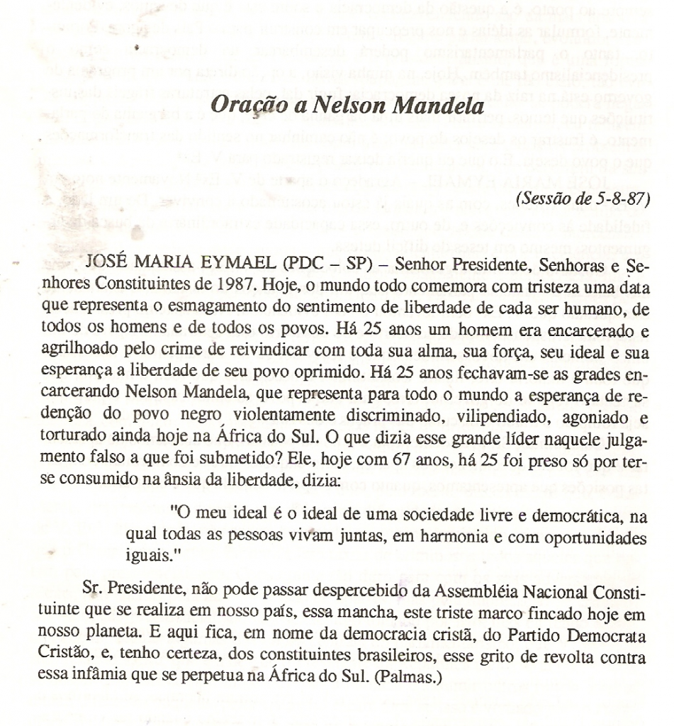 DOCUMENTO ORIGINAL –DIARIO DA ASSEMBLEIA NACIONAL CONSTITUINTE