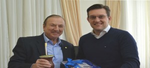 Em Bento Gonçalves reunião com o Prefeito Guilherme Pasin