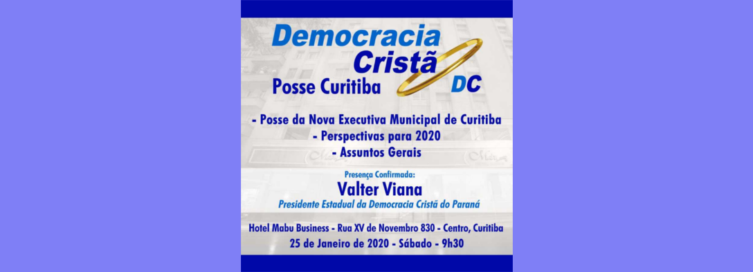 Divulgar posse DC Cristã em curitiba