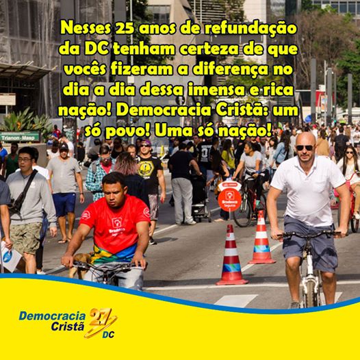 25º Aniversário da Democracia Cristã