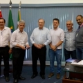 Presidente Nacional da Democracia Cristã, José Maria Eymael, esteve presente em municípios de São Paulo apoiando os candidatos da legenda